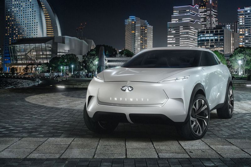 Mit dem QX Inspiration gibt Infiniti Ausblick auf künftige E-Antriebs-Modelle. (Infiniti)