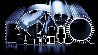 Profilquerschnitte, Kühlkörperprofile zur Wärmeableitung sowie anspruchsvolle Oberflächen (Bild: Sapa Aluminium)