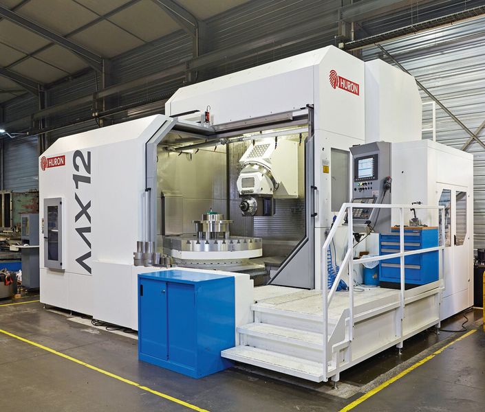 Bild 3: Mécanat Précision will diese vielseitig einsetzbare MX 12 M von Huron mindestens zwanzig Jahre lang im Einsatz haben. (Bild: Huron)