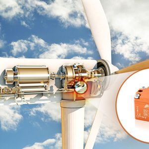 An dieser Position in der Gondel einer Windenergie-Anlage wurden die ASC-Sensoren zu Testzwecken installiert.(Bild:  Bild: aleciccotelli/AdobeStock, Produkt ASC GmbH)