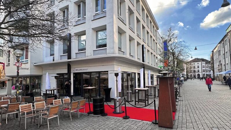Die Wellergarage liegt mitten in der Fußgängerzone von Osnabrück.(Bild:  Wellergruppe)