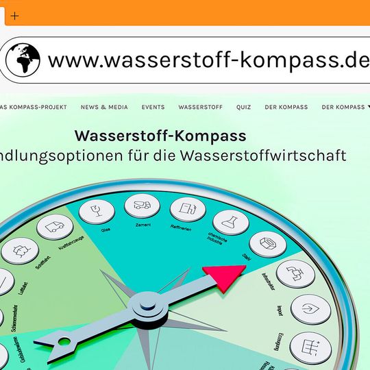 Ein Projektteam von Dechema und Acatech hat gemeinsam den Wasserstoff-Kompass erarbeitet. Ein Projektteam von Dechema und Acatech hat gemeinsam den Wasserstoff-Kompass erarbeitet.