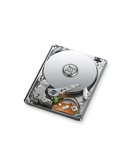 Mit 320 GByte Kapazität kann Toshibas 1,8-Zoll Festplatte nur knapp den Vorsprung zu handelsüblichen Solid State Disk bewahren. (Archiv: Vogel Business Media)