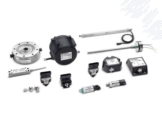 Das Sensorik-Portfolio von Gefran ermöglicht die lückenlose Darstellung aller Prozesse an der Arbeitsmaschine.(Bild:  Gefran)