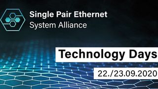 Am 22. und 23. September 2020 findet die internationale Digitalkonferenz zu Single Pair Ethernet von der SPE System Alliance statt. (Phoenix Contact)