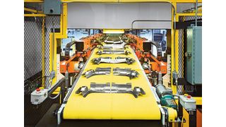 Keine defekten Teile mehr in der Box: Mit „Visual Quality Inspection“ (VQI) von Schuler wird genau das möglich. (Bild: Schuler)