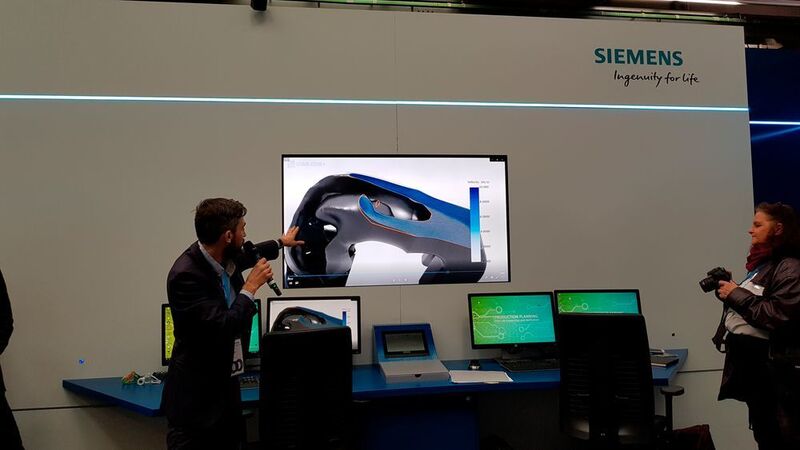 ...Nach Überführung der Simulationsergebnisse in Siemens NX kann das optimierte Bauteil für die additive Fertigung auskonstruiert und für den 3D-Druck vorbereitet werden... (D.Quitter/konstruktionspraxis)