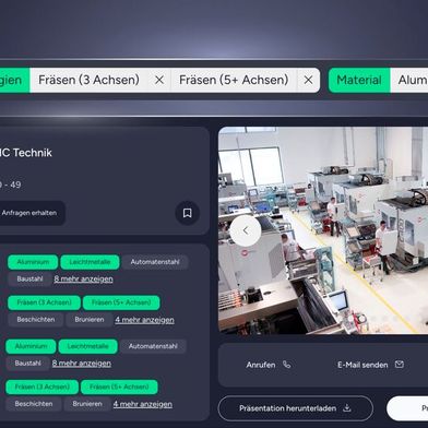 Plattformen wie das Partfox-Netzwerk verbinden Einkäufer in Echtzeit mit passenden CNC-Fertigern. (Bild: Orderfox)