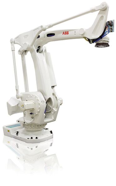 Robot répondant au nom de IRB 760. (Image: ABB, Pia Norlander) (Archiv: Vogel Business Media)