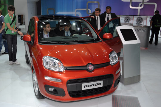 Der neue Fiat Panda kommt voraussichtlich Anfang März 2012 in den Handel. (Wehner)