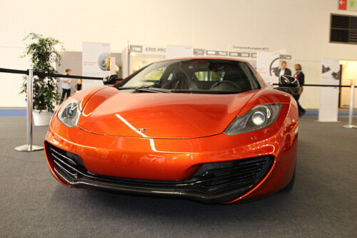 Highlight auf der Messe Euromold 2012 war der McLaren 12 C Spider. (Bild: Königsreuther)