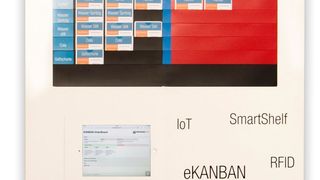 Die neue RFID-Plantafel ist als dezentrales Aktionsmodul der Shopfloor-Ebene eingebunden in ein umfassendes System der Produktionsorganisation. (Bild: Weigang)