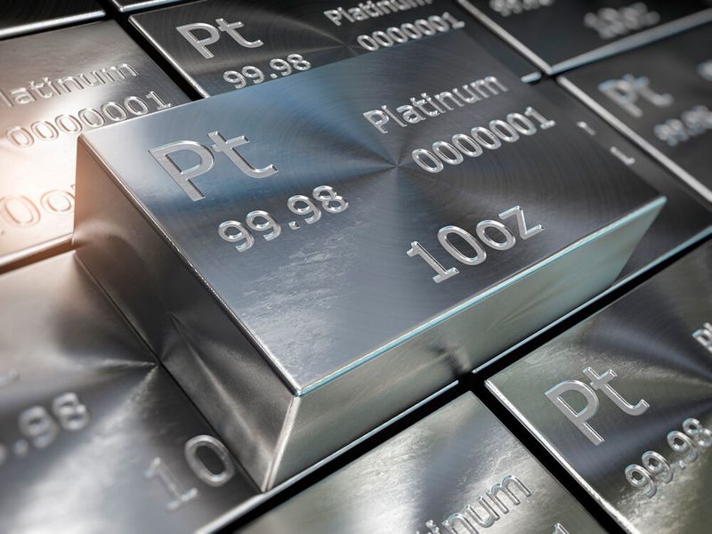 Platinum is one of the metals recovered from BASF’s precious metal recycling operations. (BASF)