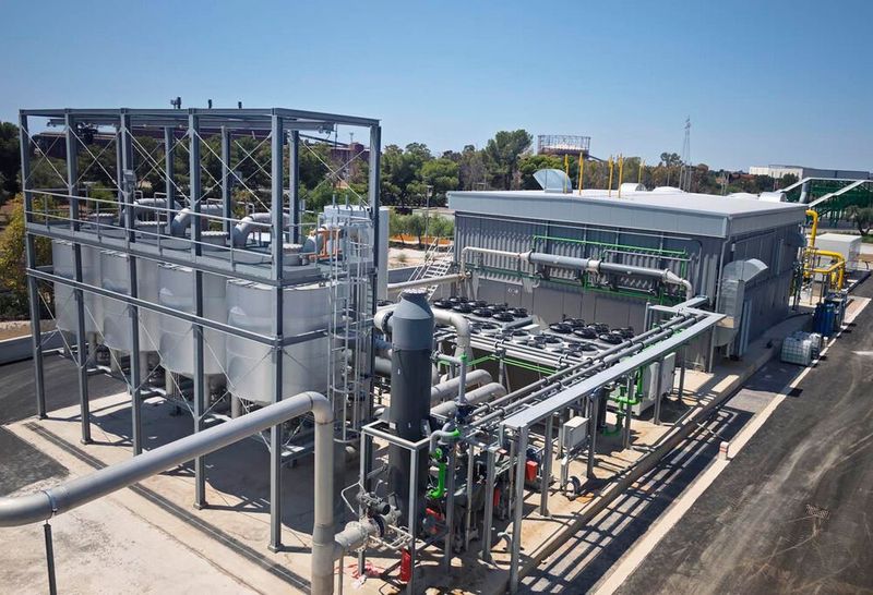 ETW Smart Cycle PSA-Anlage und Deponiegas-Vorkonditionierung (Bild: ETW)