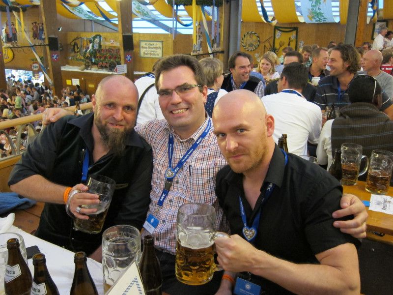 V. l.: Patrick Schröder (Dimedis), Thomas Med (Ingram Micro) und Tobias Augustin (NEC) (Bild: IT-BUSINESS)