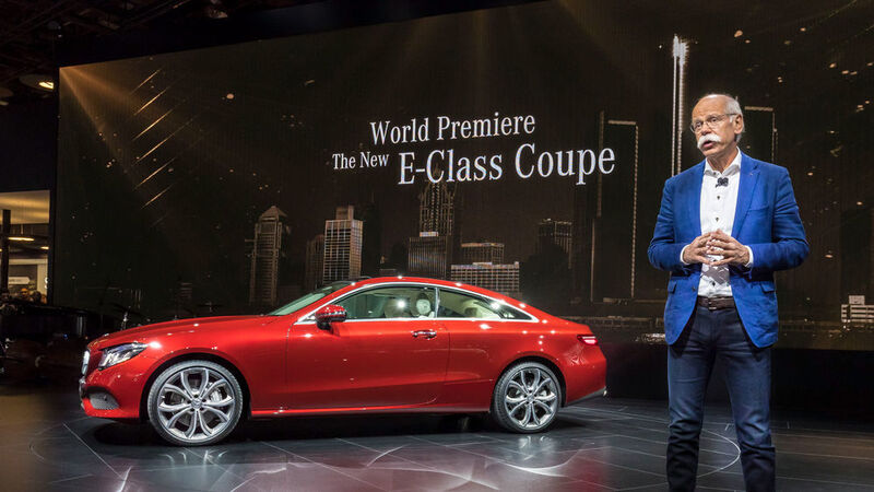 Die mit Abstand schönste Neuvorstellung dürfte das E-Klasse-Coupé von Mercedes-Benz sein. (Daimler)