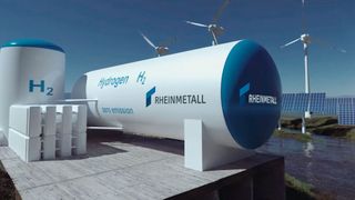 Rheinmetall entwickelt und produziert seit über 20 Jahren Produkte für Brennstoffzellensysteme. (Rheinmetall)