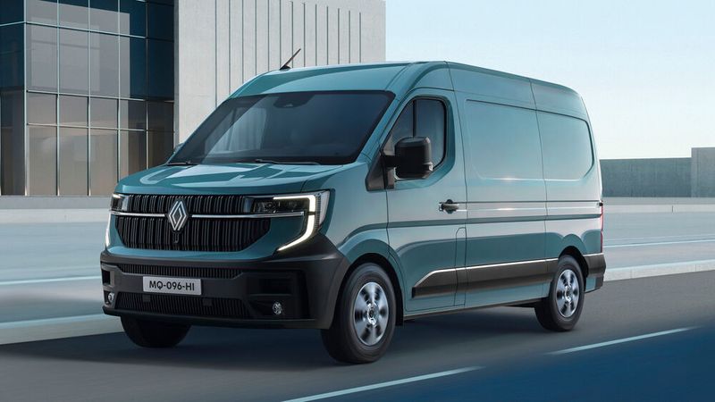 Renault hat den Master neu aufgelegt. Der fährt wahlweise mit Diesel, Strom oder bald auch mit Wasserstoff. (Bild: Renault)