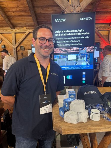 Matthias Junginger von Arista Networks (Bild: Vogel IT-Medien GmbH)
