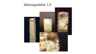 Verschiedene Ausprägungen der Alterung durch Diffusionsprozesse (Archiv: Vogel Business Media)