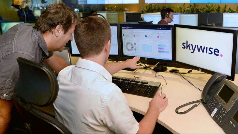 From tool to independent provider: With the new subsidiary Skywise, Airbus combines the cloud-based platform with the expertise of Navblue.(Source:  Airbus)