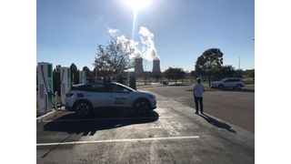 Researchers from Princeton engineering, shown during a stop in Pennsylvania, measured emissions from plants across the country. (Source: Nathan Li/ Princeton University)
