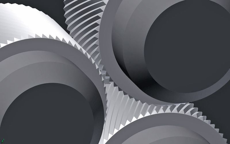 Die Teilung der drei Rändelräder ist speziell auf den Drehteildurchmesser von 1 mm ausgelegt. (Bild: Hommel+Keller Präzisionswerkzeuge)