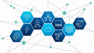 Für einen nahtlosen Austausch von Maschinen- und Unternehmensdaten in einem Netzwerk müssen alle Endpunkte abgesichert sein. (Online USV-Systeme)