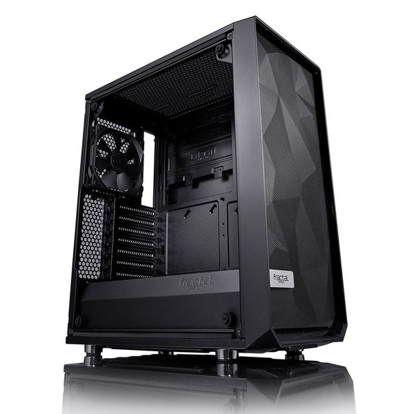 Das Netztteil sitzt in einem eigenen Abteil über dem Gehäuseboden. (Fractal Design)