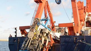 Hannifins leichtgewichtige Lightraulics-CFK-Zylinder sorgen für den effizienteren Einsatz dieser Unterwasser-Bohreinrichtung. Die bestehende C-Serie wurde nun durch die T-Modelle in Zugankerbauweise ergänzt. (Bild: Parker-Hannifin)