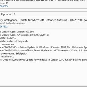 Mit dem Windows Update Mini Tool lässt sich auch die automatische Installation von Windows-Updates steuern. Die Aktionen protokolliert das Tool in einem eigenen Bereich des Fensters.(Bild:  Microsoft - Joos)