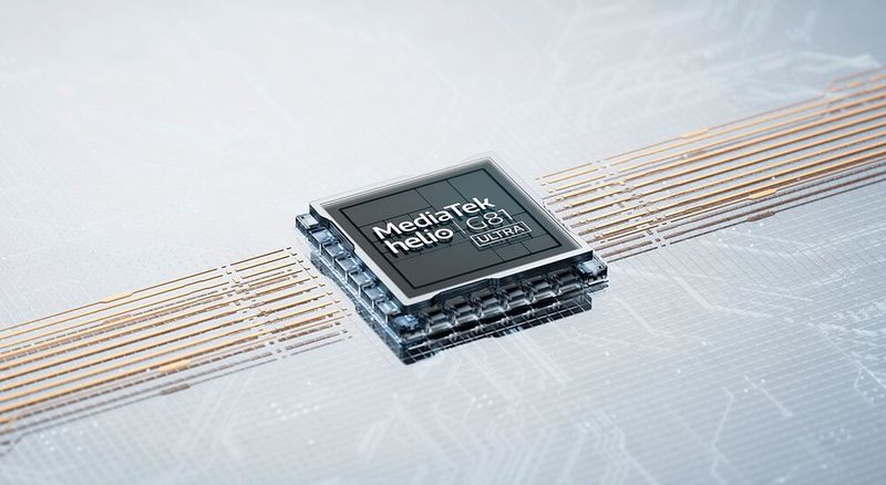 Im Inneren des Redmi 14C arbeitet der achtkernige Helio-G81-Ultra-Prozessor von Mediatek. (Bild: Xiaomi)