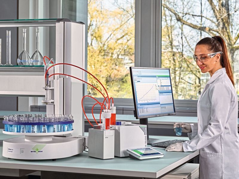Titrator mit LabX-Software von Mettler Toledo