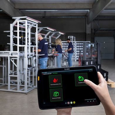 Final Meter: Der Schritt zur vernetzten Logistik und zur Versorgung bis auf den letzten Meter – hinein in die Produktionsbereiche. (Bild: Scanner)