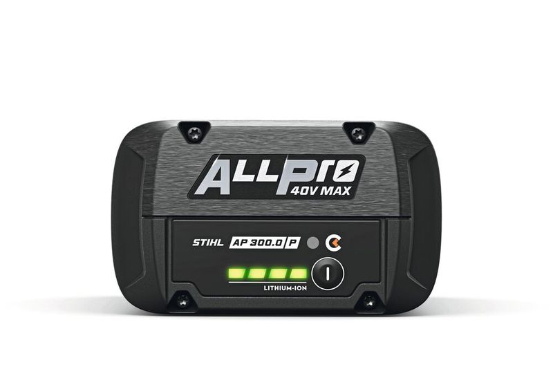 Der AP 300 P (Connected) repräsentiert die High-End-Klasse des neuen Akkusystems. (Bild: Allpro)