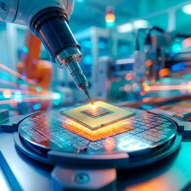 Elmos and SK keyfoundry are expanding their collaboration on 130 nm technology and have agreed on long-term wafer capacity through 2037 to support reliable automotive semiconductor production. (Source: © remake - stock.adobe.com)