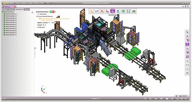 Die neue Version der Software „3D Evolution Simplifier“ von Core Technologie ist ab sofort freigeschaltet. (Bild: Core Technologies)
