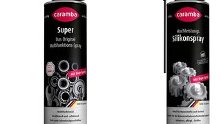 Caramba-Sprays gibt es jetzt mit neuem Sprühkopf. (Caramba)