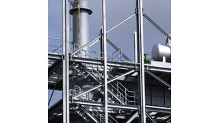 Für 6 Mio. Euro wurde bereits eine Trockenentstaubung erstellt, die für die vollständige Absaugung der im Schmelzprozess entstehenden Abgase sorgt. Die Abgase werden verbrannt. Bild: Buderus Guss (Archiv: Vogel Business Media)