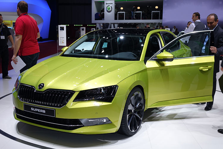 Mit dem Superb untstreicht Skoda otisch und technisch seinen Anspruch, noch stärker zu wachsen. (Foto: Christian Otto)
