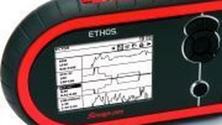 Handlich und vielseitig 
wie ein Schweizer Taschenmesser: 
der Diagnosescanner Ethos von SUN/Snap-on. (Archiv: Vogel Business Media)