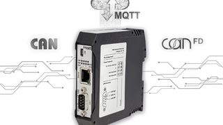 Gateway/Bridge-Lösung für CAN-FD (CAN) mit LUA-Script-Verarbeitung und erweitertem Schnittstellendesign. (HMS Industrial Networks)