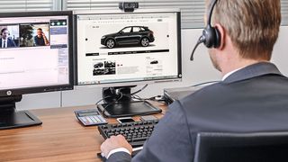 Zuerst im Großkundengeschäft eingeführt, zeitlich parallel zur Corona-Krise im Gesamtunternehmen ausgerollt: Die Hahn-Gruppe in Fellbach bei Stuttgart ist seit 2016 mit der Online-Videoberatung aktiv. (Bild: Jürgen Leupold)