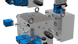 Eine modulare Standardsteuerung mit DGUV-Prüfbescheinigung für die Systeme IH04 hat Bosch Rexroth jetzt im Rahmen der Euroblech 2022 vorgestellt. Lesen Sie hier, welche Vorteile sie für die Umformtechnik bringt. (Bild: Bosch Rexroth)