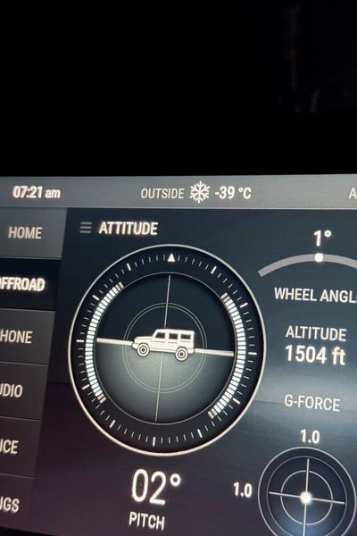 Die Instrumente helfen beim Fahren im Gelände. (Bild: Benjamin Bessinger/SP-X)