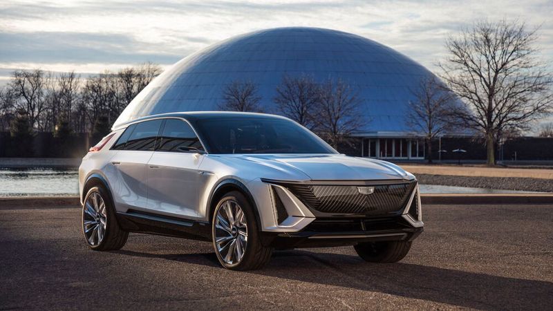 Das elektrische Crossover-Konzept Lyriq von Cadillac. (Bild: Cadillac)