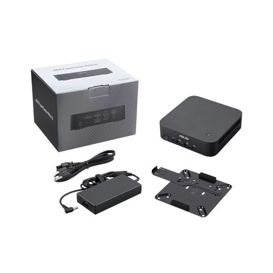 Der neue Asus Mini-PC ExpertCenter PN54-S1 bietet sechs USB-Schnittstellen und unterstützt den Betrieb von bis zu vier 4K-Displays. (Bild:  Asus)