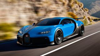 Bugattis 1.500-PS-starker Chiron schafft offiziell 420 km/h. (Bild: Bugatti)