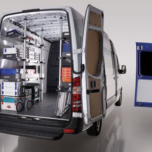 Das Fahrzeug-Einrichtungssystem von Tanos lassen sich in die verschiedensten Transportfahrzeuge einbauen. Bild: Tanos