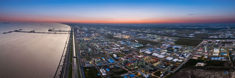 BASF, Huntsman, Shanghai Hua Yi, Shanghai Chlor-Alkali Chemical und Sinopec Shanghai Gaoqiao Petrochemical separieren ihre gemeinsame MDI-Produktion in Caojing, China.